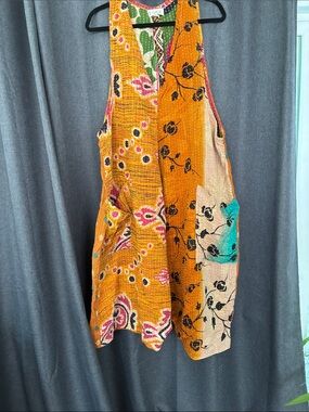 Kantha Bae Shortie Erin Mustard & Teal